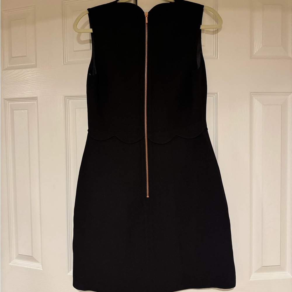 Ted Baker, black dress, beautiful detail, size 1